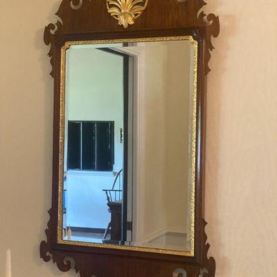 Chippendale Mahogany Mirror