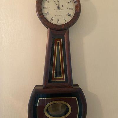E. Howard & Co Boston Regulator clock, #2