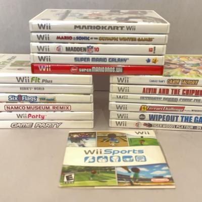 Assortment of Wii Games