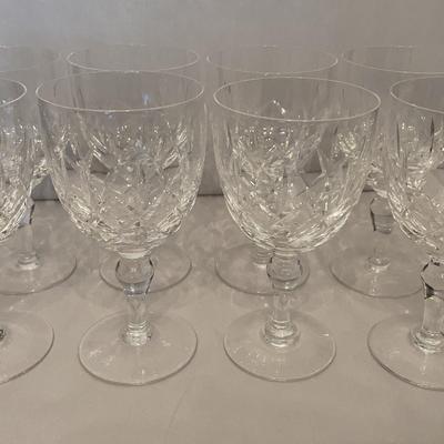 Stuart Crystal Water Glasses Regent Pattern