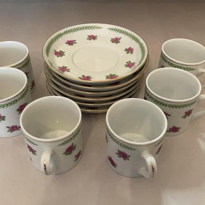 Demitasse Cup & Saucer Set