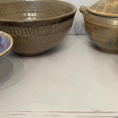 Brown-Toned Handmade Stoneware