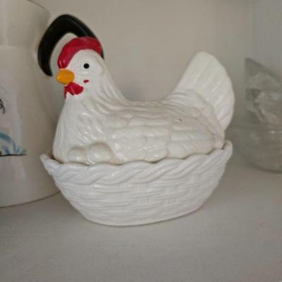 Nesting Hen
