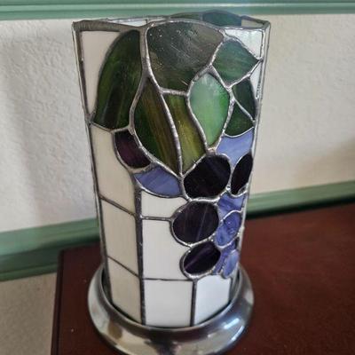Tiffany style vase