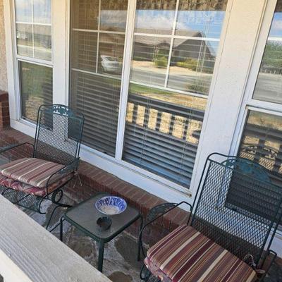 3 pc Patio Table and Chairs 