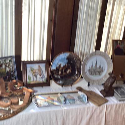 Various Pieces Of Art And Decor