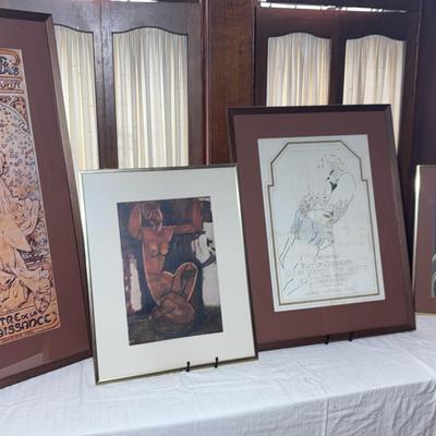 Multiple Pieces Of Art