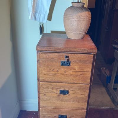 Filing Cabinet With Lamp