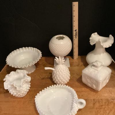 Milk Glass Collection