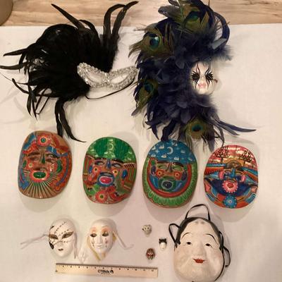 Mardi Gras, Folk Art Masks And More