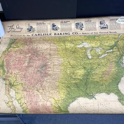 Map of the United States with Census Data