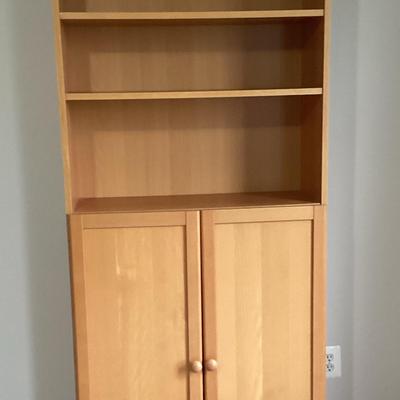 Light Wood Bookcase
