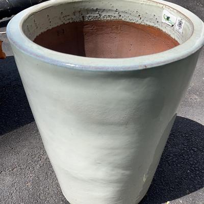 Large Michael Carr Designs Glazed Ceramic Planter