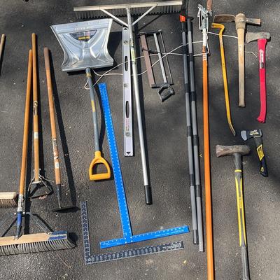 Large Assortment of Outdoor Yard Tools & More