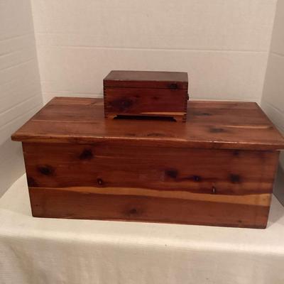 Two Cedar Boxes