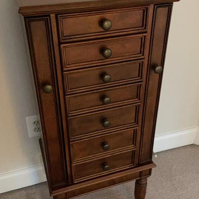 Wood Jewelry Chest