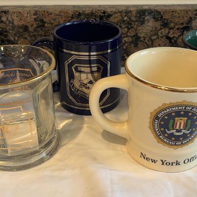 Assortment of Federal Agency Mugs