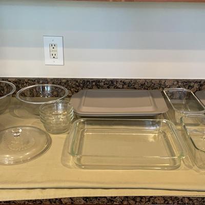 Pyrex Assortment of Glass Cookware