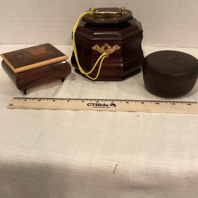 Trio Of Decorative Boxes