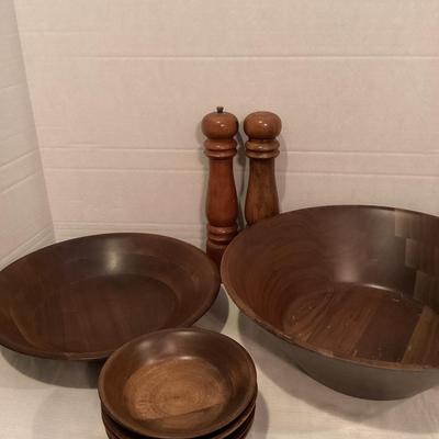 Walnut Dining Ware Set