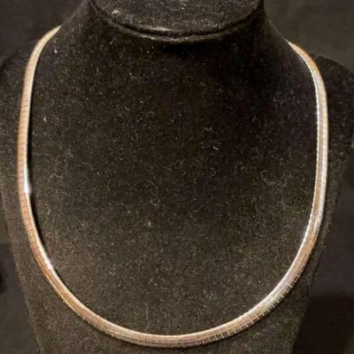 Italian sterling necklace