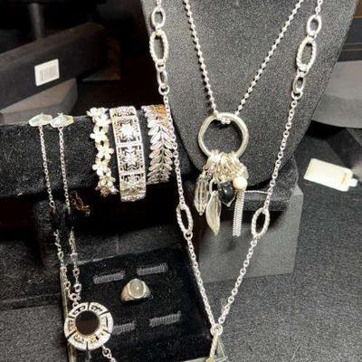 Tassel necklaces expansion bracelets & moonstone ring
