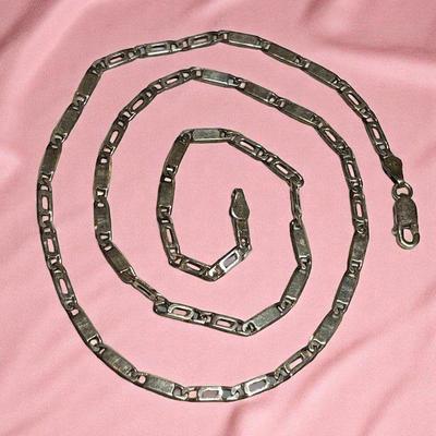 Italian sterling chain link necklace