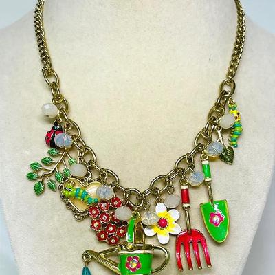 Betsey Johnson “Garden Party” Necklace