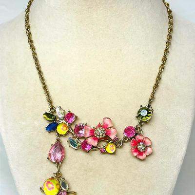 Betsey Johnson “Summer Garden” Necklace