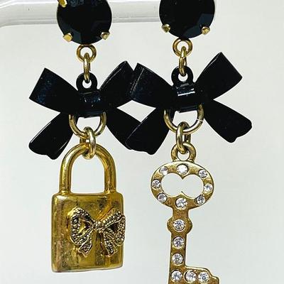 "XOX Betsey Johnson" Iconic Earrings