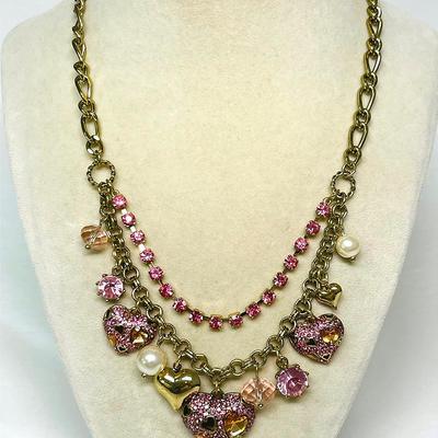 Betsey Johnson “Pinkalicious” Necklace