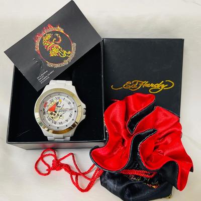 "Ed Hardy" Mist Men’s Vintage Never Worn Watch