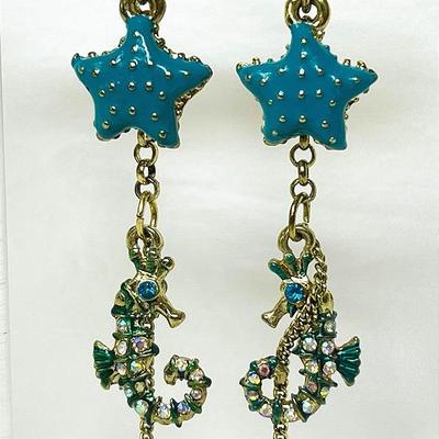 Betsey Johnson “Under The Sea” Earrings