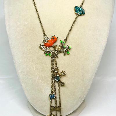 Betsey Johnson “Tweet Tweet” Necklace