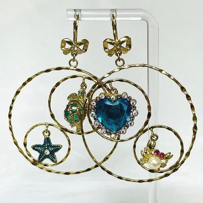 Betsey Johnson “Sea Excursion” Earrings