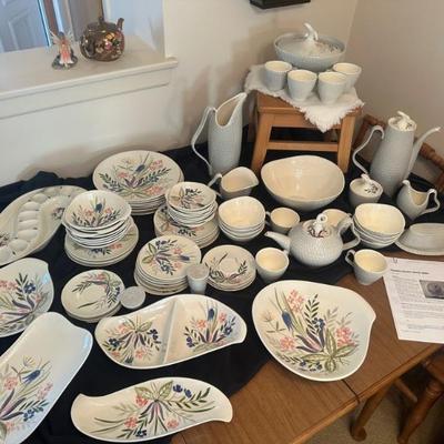 Red Wing "Country Garden" Dish Set BEAUTIFUL SET