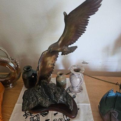 Eagle Sculpture 