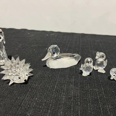 Swarovski Crystal Hedgehog, Pluto Disney Showcase Collection, Duck & Ducklings