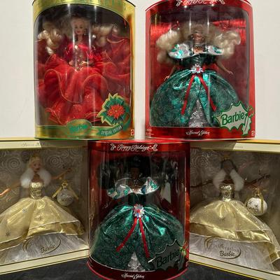 Happy Holidays Barbies 93’, 95’s & 00’s  Collection 