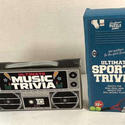 Ultimate Music And Sports Trivia Games