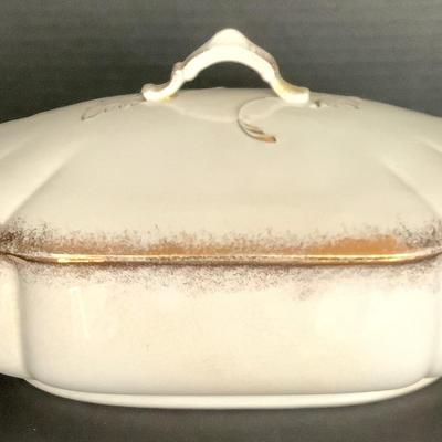 Dresden China Soup Tureen