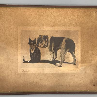 “Gossip” Print By Jane Pell 