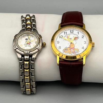 2 Vintage Disney Watches