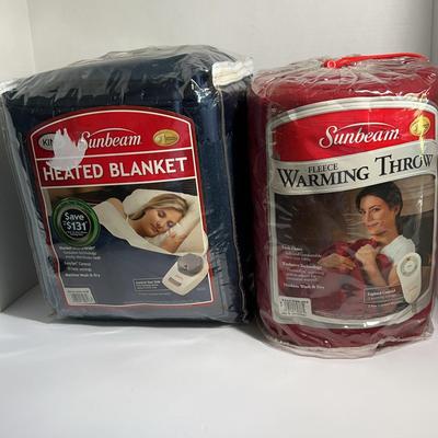2 Heated Blankets New