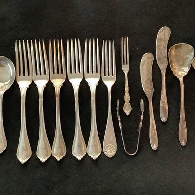 Sterling Silver Flatware - 16 Pcs 