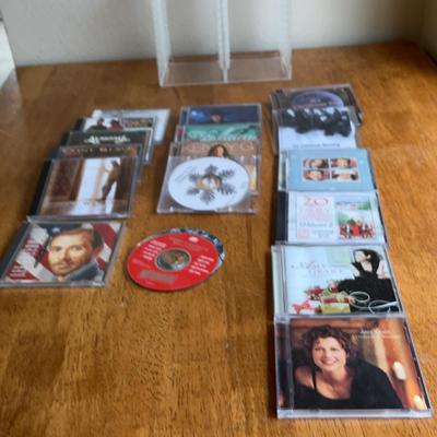 Various Country Artists And Christmas CD’s, Case