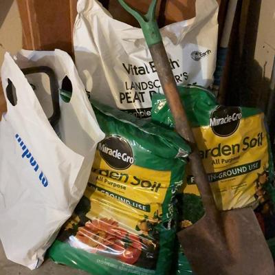 Garden Soil, Shovel, And More
