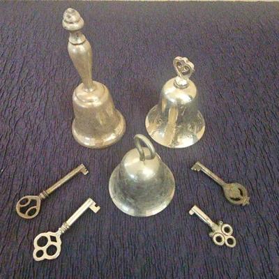 Vintage Bells and Skelton Keys