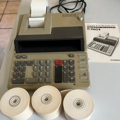 Texas Instruments Printer Display T1-5160 Calculator  & More