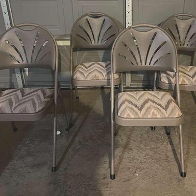 4 Samsonite Folding Chairs
